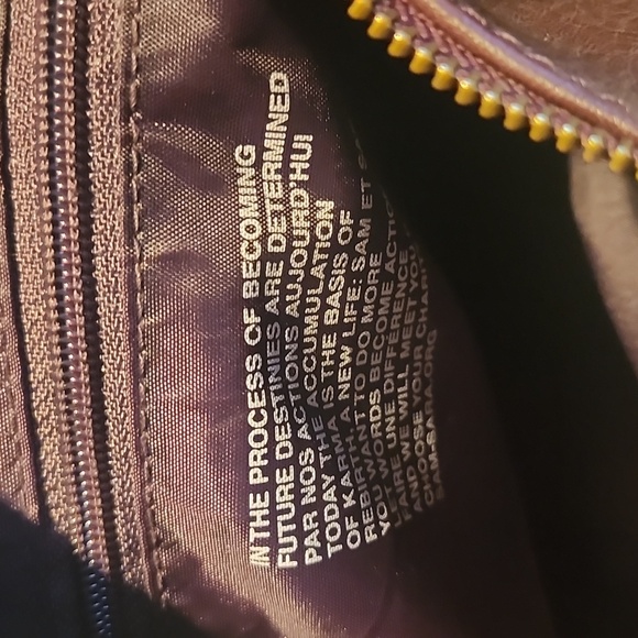 Samsara purple shoulder bag - Picture 6 of 8